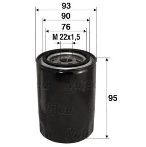 Фільтр відцентровий очищення масла 586006 VALEO