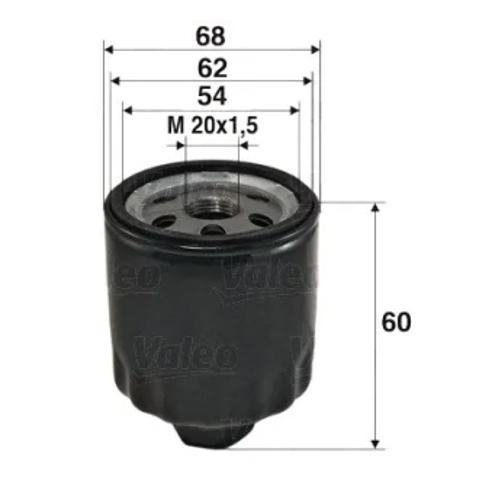 Маслофільтр 586011 VALEO