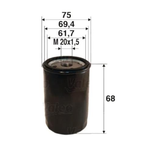 Фільтр відцентровий очищення масла 586051 VALEO