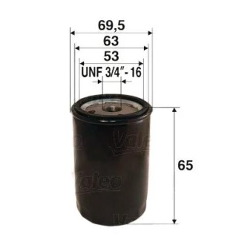Масляний фільтр двигуна 586054 VALEO