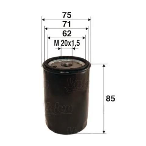 Фільтр масляний ДВЗ 586079 VALEO