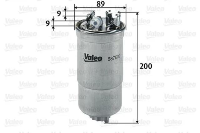 Фільтр палива 587500 VALEO