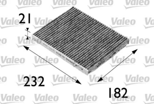 Фільтр салону 698692 VALEO