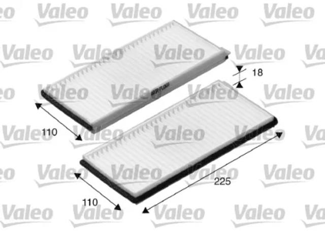 Фільтр салону вугільний 698894 VALEO