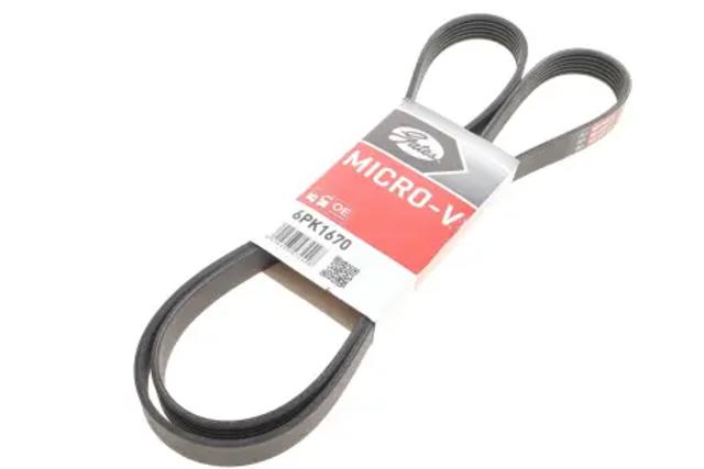 Привід допоміжних агрегатів 6PK1670 GATES