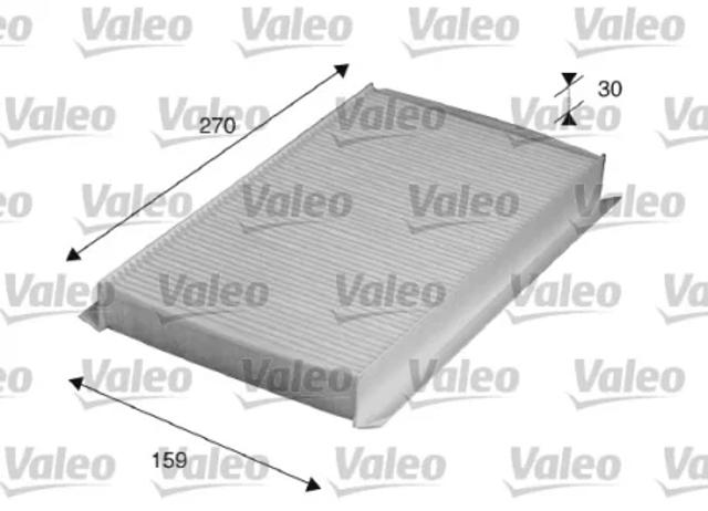 Фільтр салону вугільний 715518 VALEO
