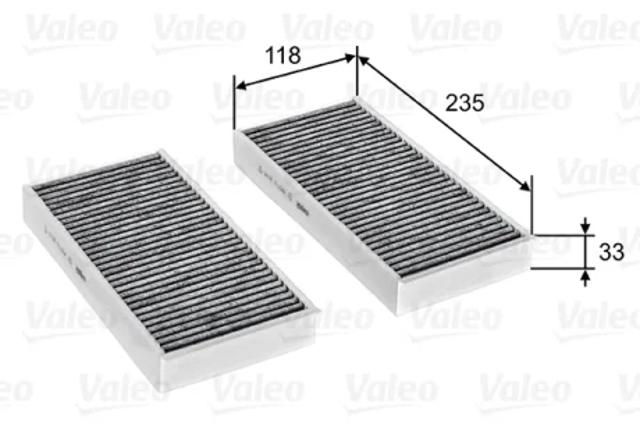 Фільтр пиловий 715811 VALEO