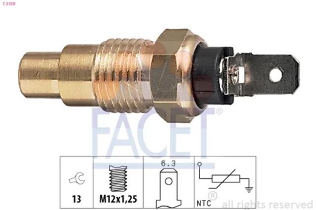 Датчик температури охолоджуючої рідини 73159 FACET