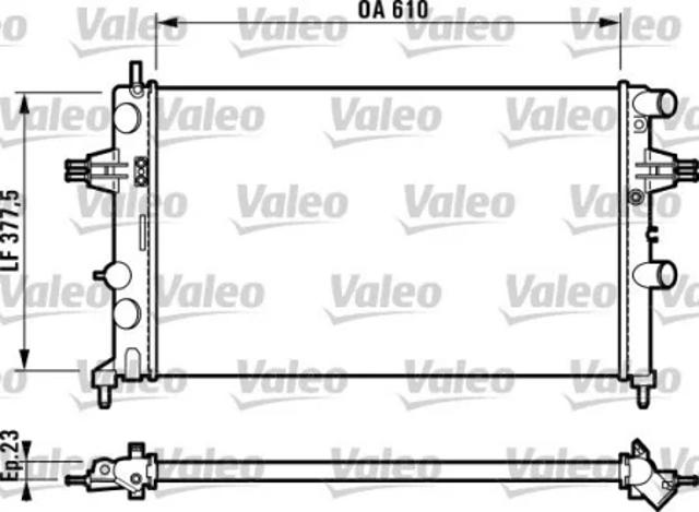 Система охолодження двигуна 732551 VALEO