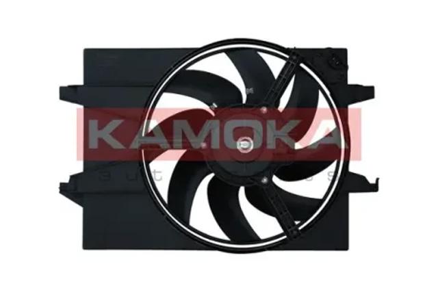 Дифузор радіатора охолодження, в зборі з мотором і крильчаткою 7740001 KAMOKA