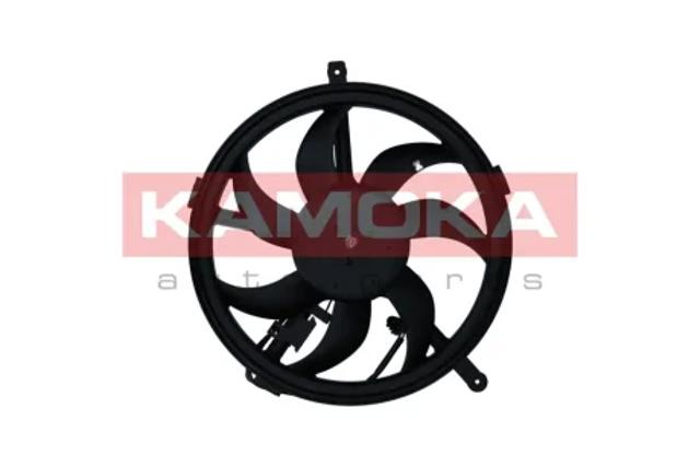 Дифузор радіатора охолодження, в зборі з двигуном і крильчаткою 7742027 KAMOKA