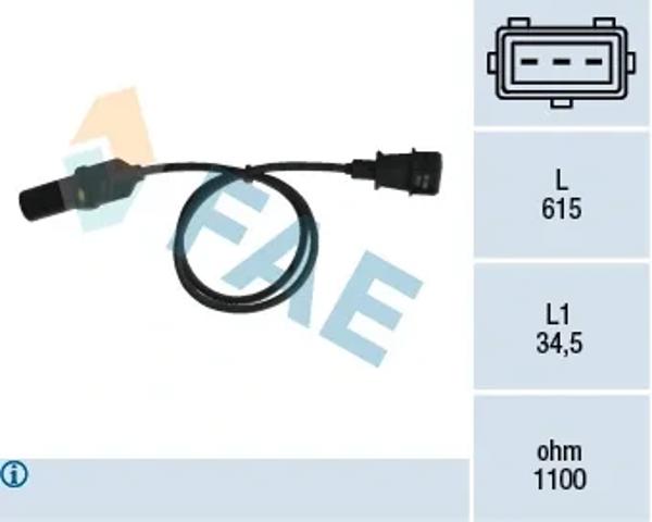 Датчик обертів колінвалу 79005 FAE