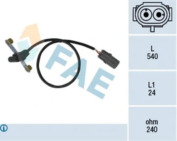 Датчик обертів колінвалу 79023 FAE