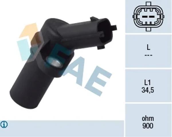 Датчик положення колінвала 79093 FAE