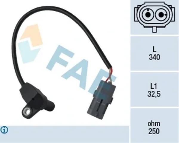 Датчик управління двигуном 79185 FAE