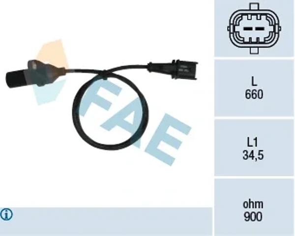 Датчик управління двигуном 79220 FAE