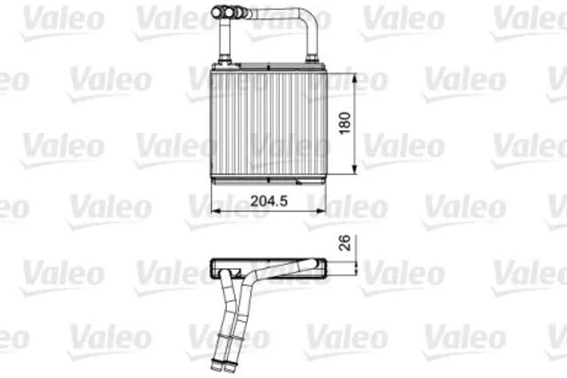 Теплообмінник 811526 VALEO