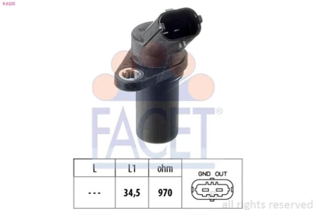 Датчик положення (оборотів) коленвалу 90235 FACET