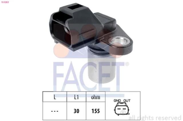 Датчик управління двигуном 90263 FACET