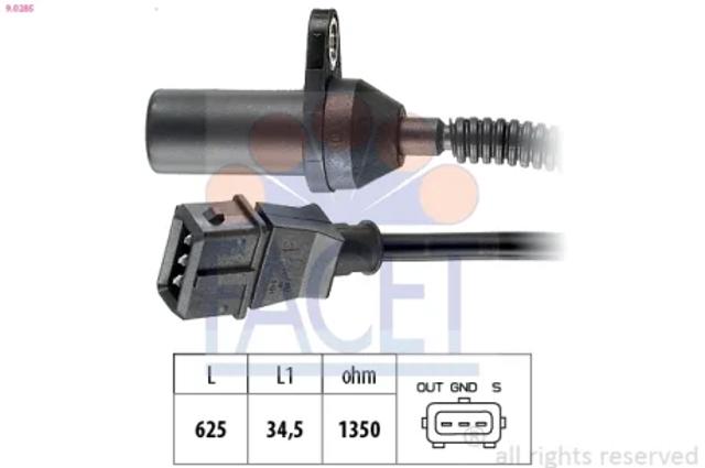 Датчик частоти обертання 90285 FACET
