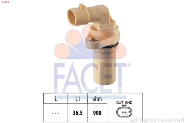 Датчик управління двигуном 90379 FACET