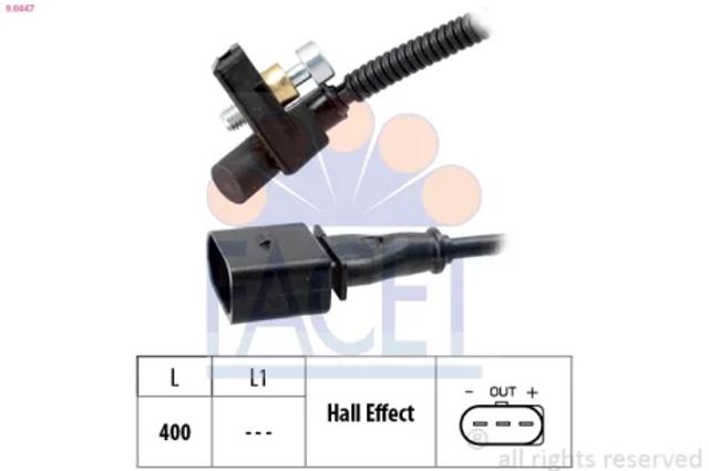 Датчик частоти обертання 90447 FACET