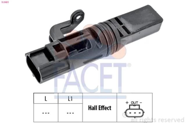 Датчик спідометра 90481 FACET