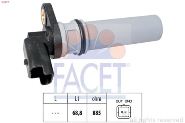Датчик швидкості спідометра 90537 FACET