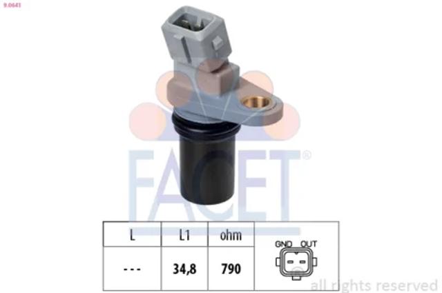 Датчик швидкості спідометра 90641 FACET