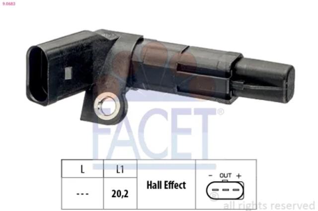 Датчик частоти обертання 90683 FACET