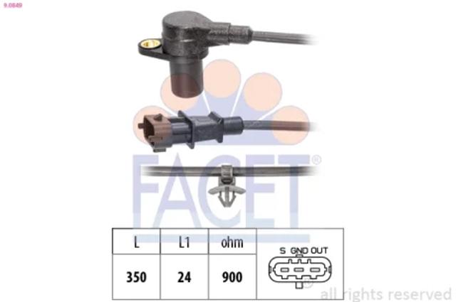 Датчик частоти обертання 90849 FACET