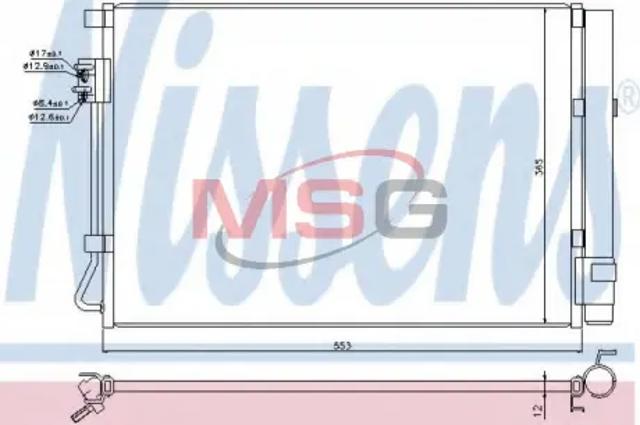 Конденсатор 940248 NISSENS