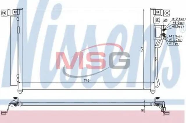 Конденсатор 940278 NISSENS