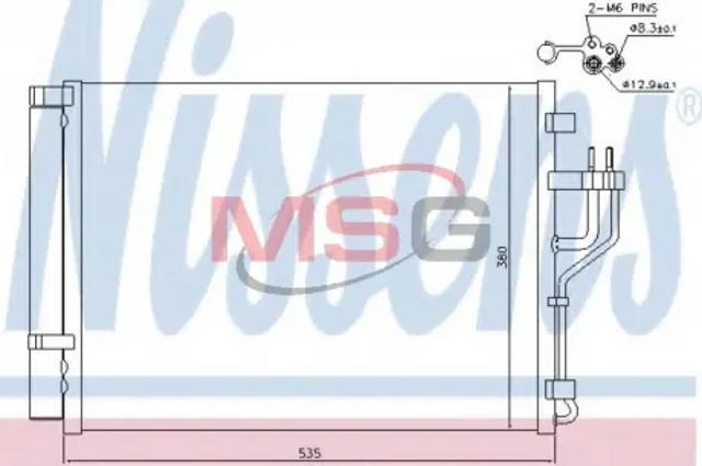 Конденсатор 940353 NISSENS