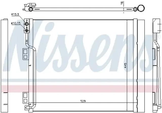 Конденсатор 940386 NISSENS