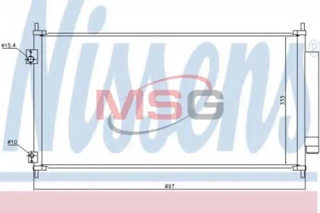 Конденсатор 940448 NISSENS