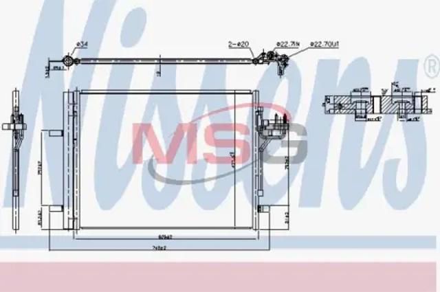 Конденсатор 940586 NISSENS