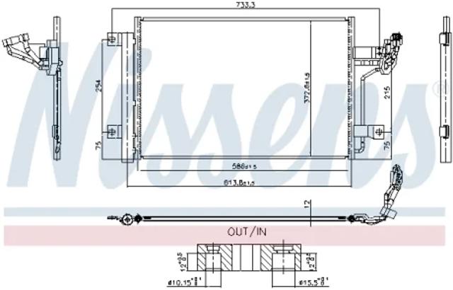 Конденсатор 940984 NISSENS