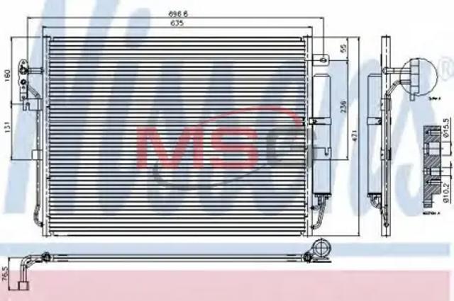 Конденсатор 94962 NISSENS