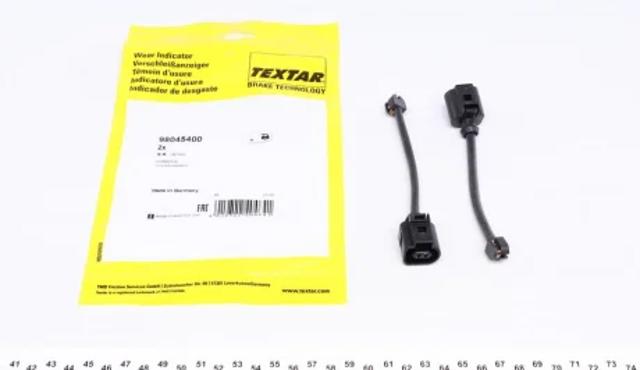 Датчик зносу гальмівних колодок, задній 98045400 TEXTAR