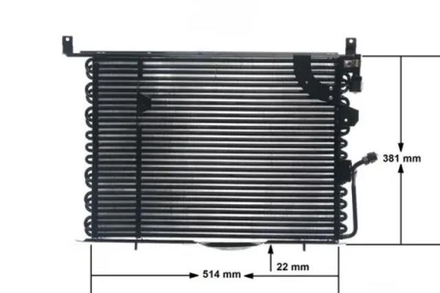 Конденсатор кондиціонера AC149000S MAHLE