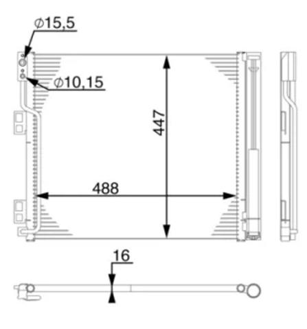 Конденсатор AC570000S MAHLE