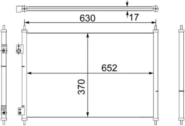 Конденсатор AC755000S MAHLE