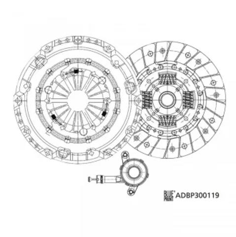 Зчеплення в зборі ADBP300119 BLUE PRINT