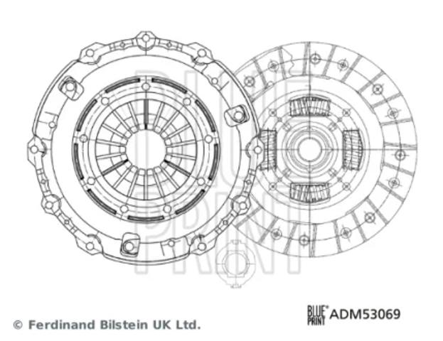 Зчеплення в зборі ADM53069 BLUE PRINT