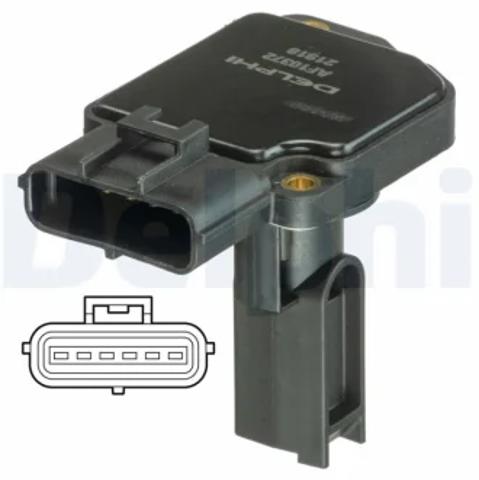 Датчик масової витрати повітря AF1037212B1 DELPHI