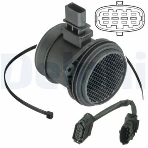 Датчик масової витрати повітря AF1039212B1 DELPHI