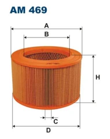Автомобільний фільтр повітря AM469 FILTRON