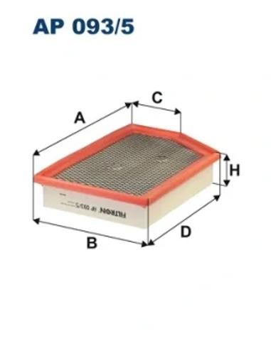 Автомобільний фільтр повітря AP0935 FILTRON