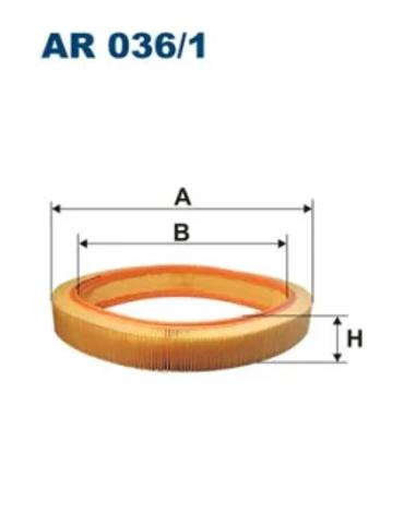 Фільтр повітряний AR0361 FILTRON